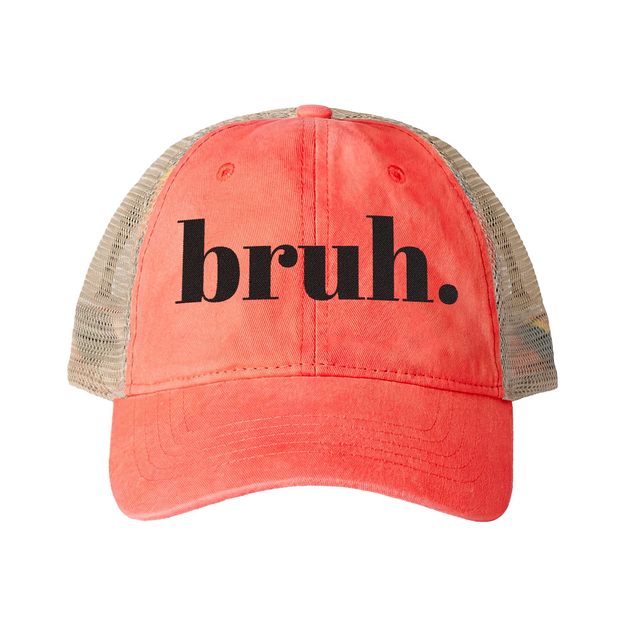 Women's Washed Mesh-Back Cap