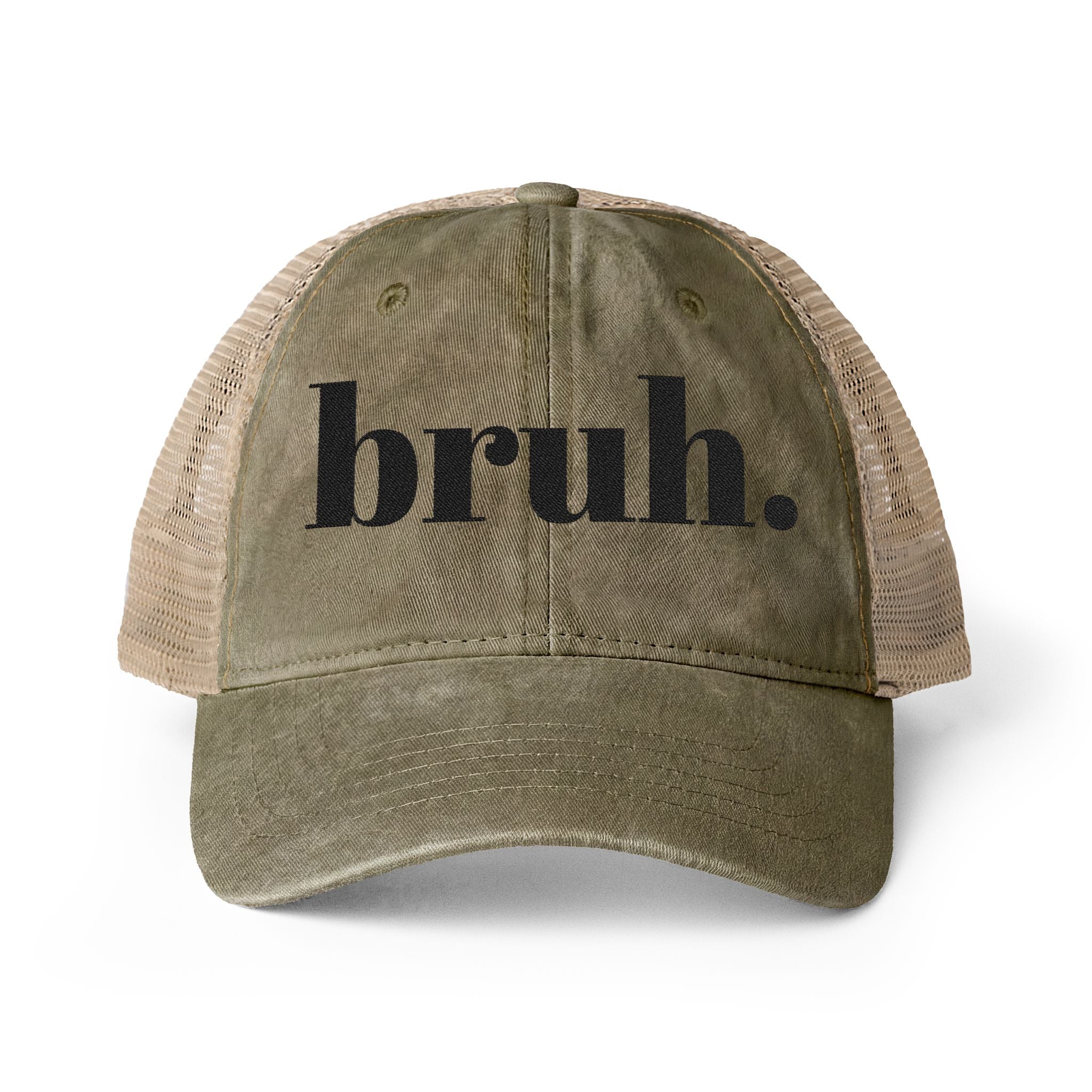 Women's Washed Mesh-Back Cap