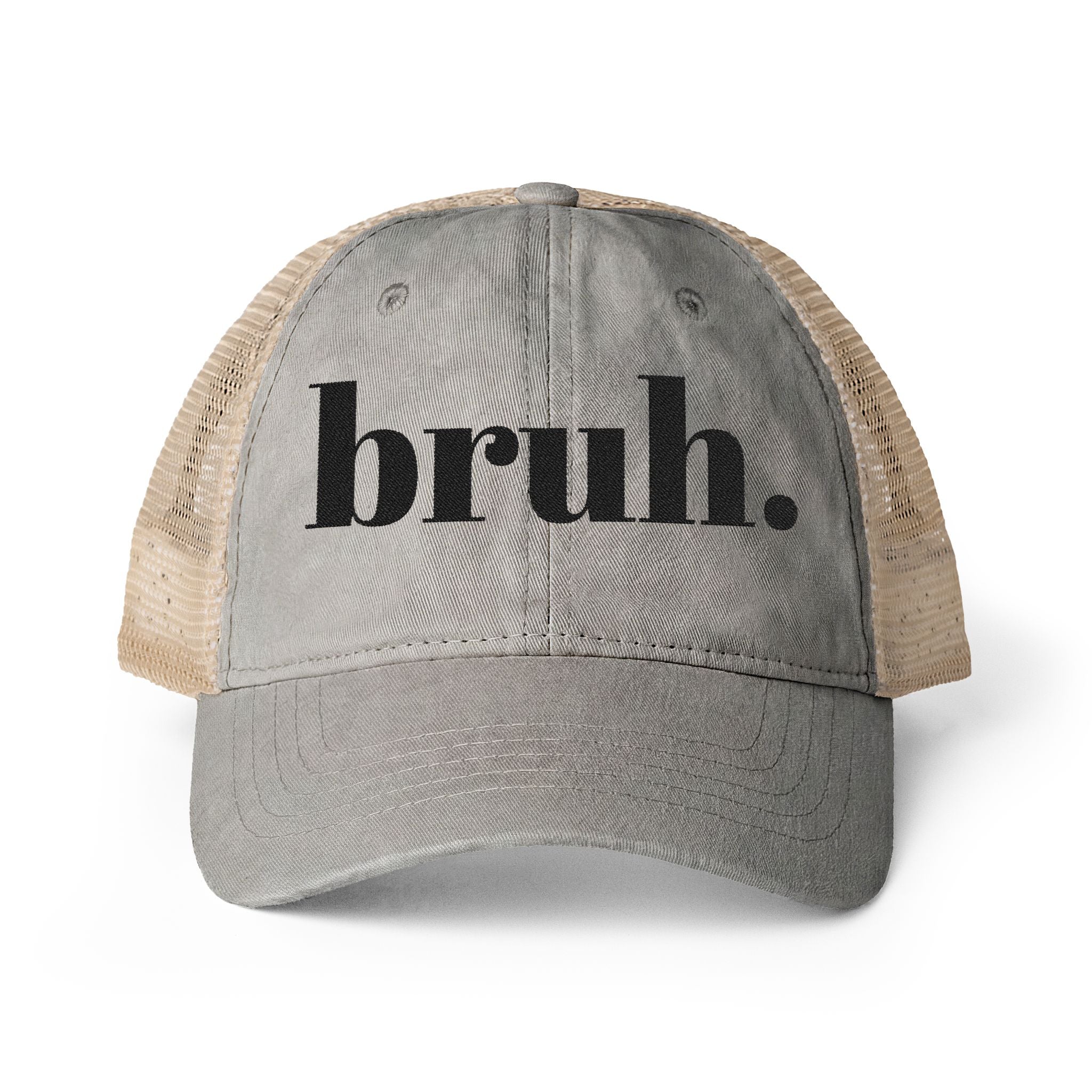 Women's Washed Mesh-Back Cap