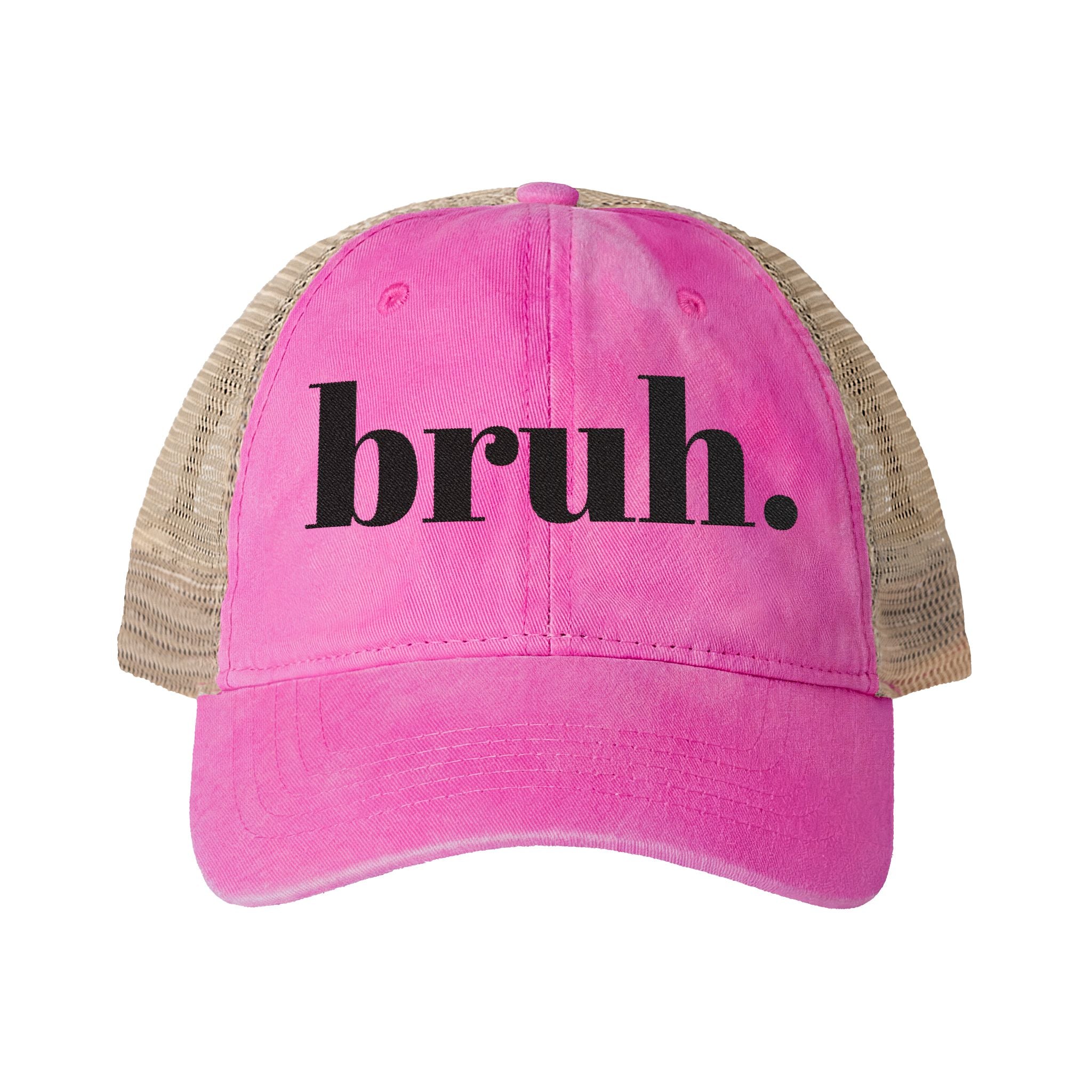 Women's Washed Mesh-Back Cap