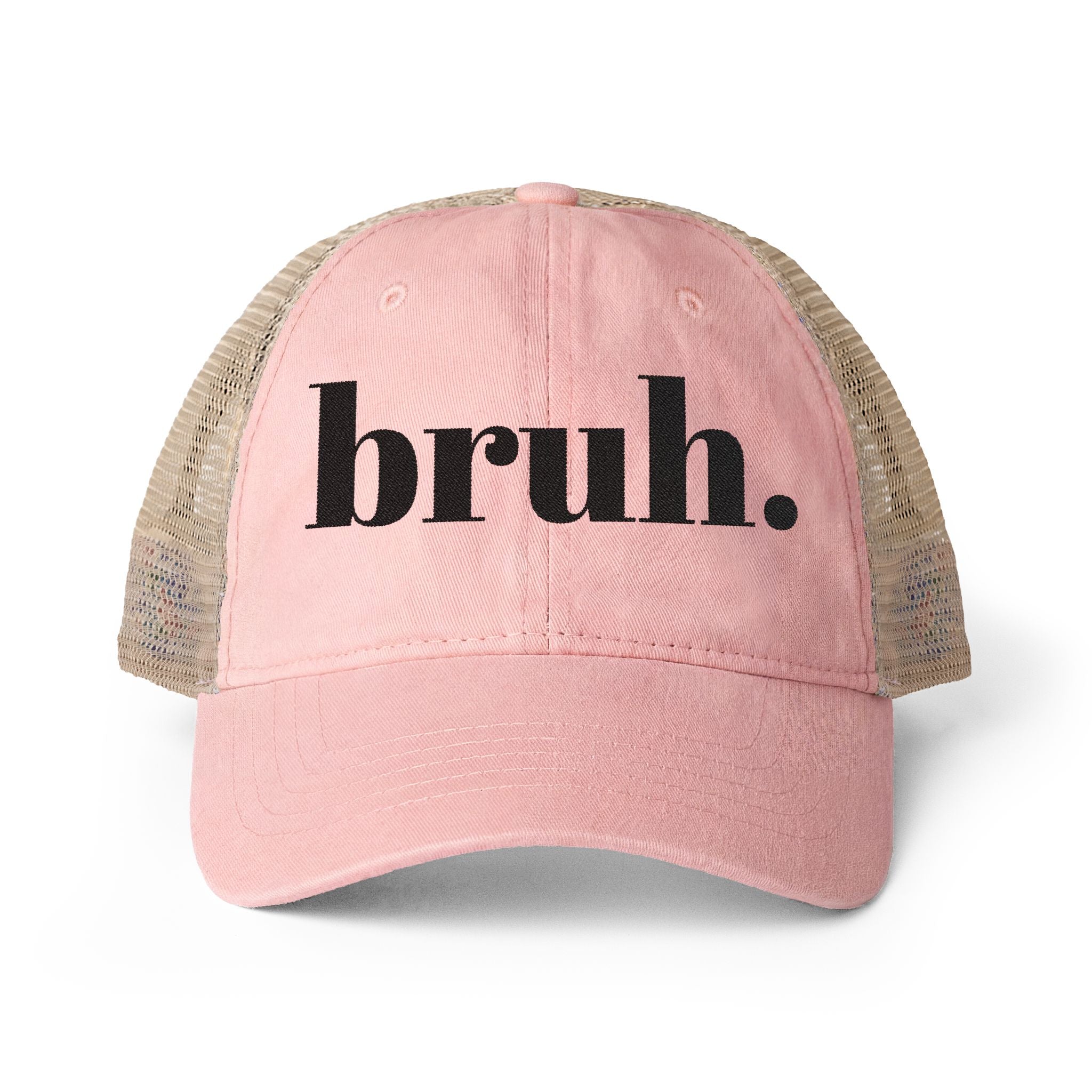 Women's Washed Mesh-Back Cap